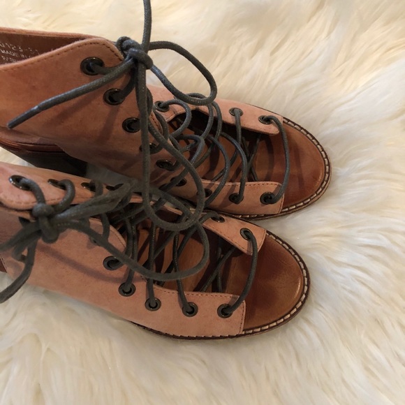 Jeffrey Campbell/Free People Minimal Lace Up Heels - Picture 10 of 16